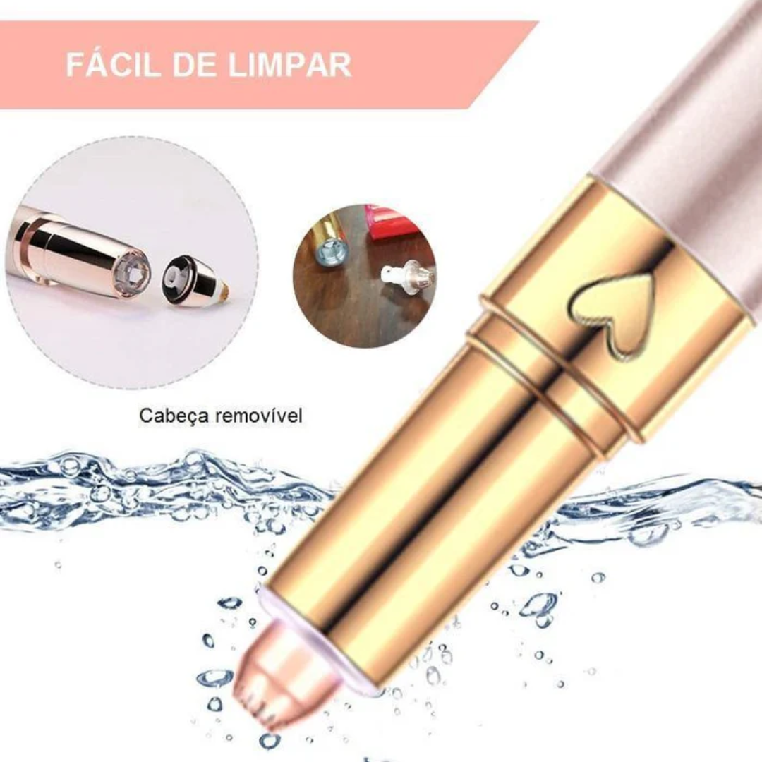 Depilador Facial Indolor – BelleLiss™ + Pele Lisa e Sem Irritações